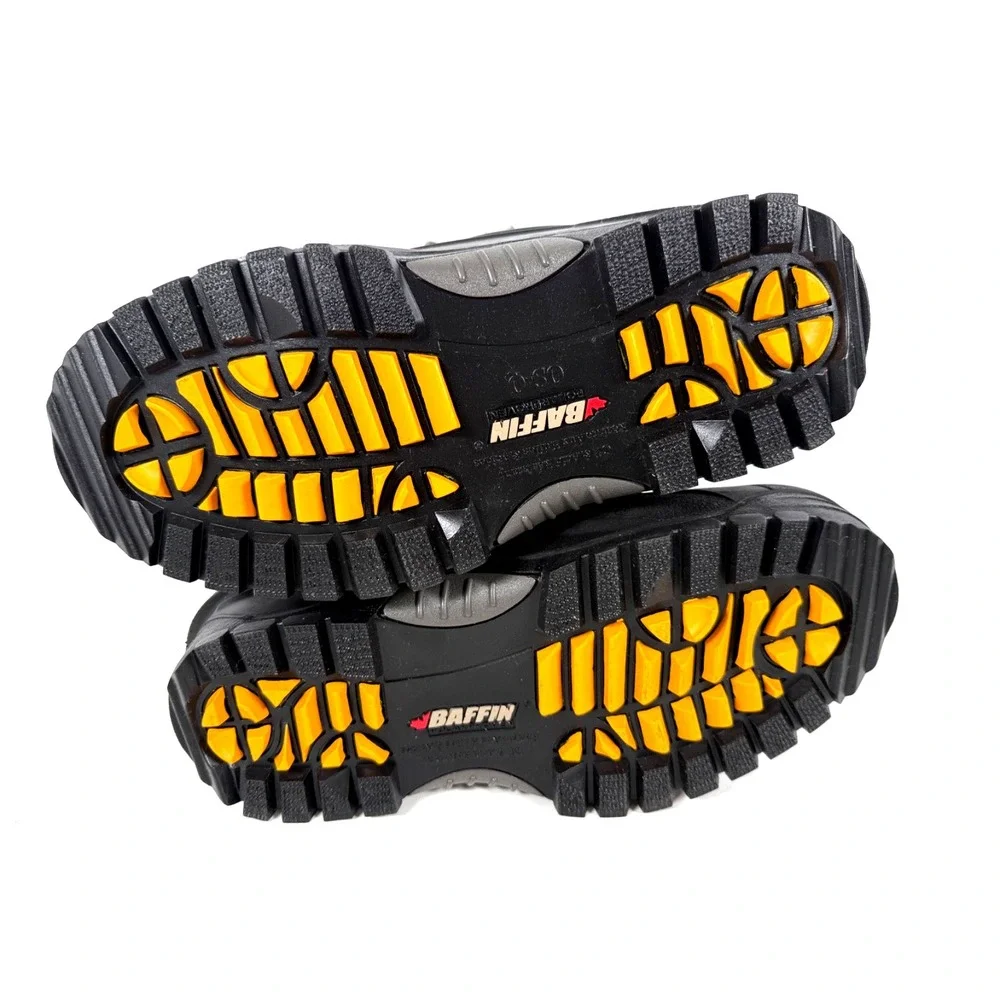 Baffin Workhorse STP Safety Winter Boots US 11 Black -60C Rated Canada Design